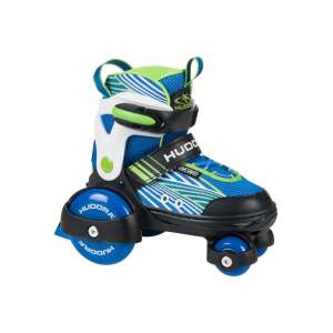 Hudora verstellbare Inline-Skates für Kinder, blau und grün, Größe 26-29 - Sport & Freizeit