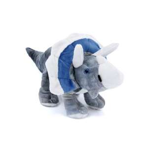 Pluszowa zabawka dinozaur Triceratops, 25cm, szary i niebieski - Nonbrand Plusz