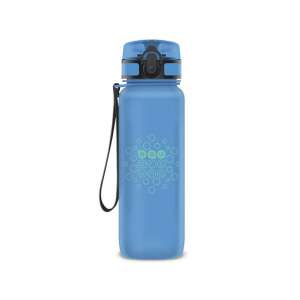 Sticlă de apă Ars Una de 800 ml fără BPA, de culoare albastră, cu o curea neagră - Ars Una