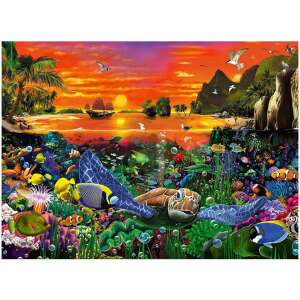 Meeresschildkröte im Korallenriff, 500 Teile Puzzle - Ravensburger Puzzle