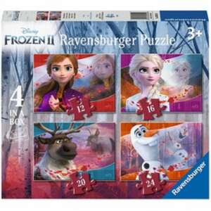 Frozen 2 4 in 1 Puzzle, 12, 16, 20, and 24 piece puzzles - Puzzle