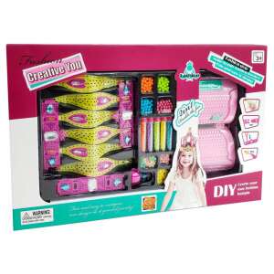 Fashion Creative You DIY Schmuck-Bastelset für Mädchen, enthält Perlen, Fäden und Werkzeuge zum Erstellen von Armbändern, Halsketten und Haarschmuck - Bastelperlen & Zubehör