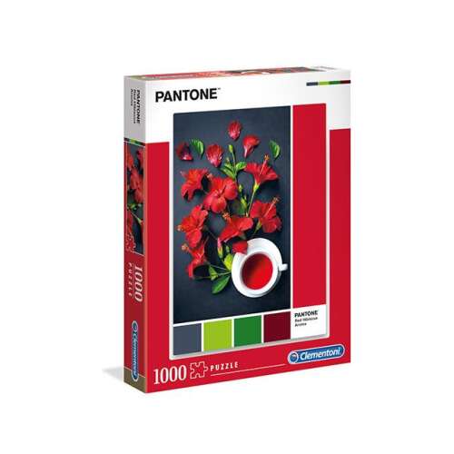 Clementoni Pantone Red Hibiscus Aroma 1000 darabos kirakós játék