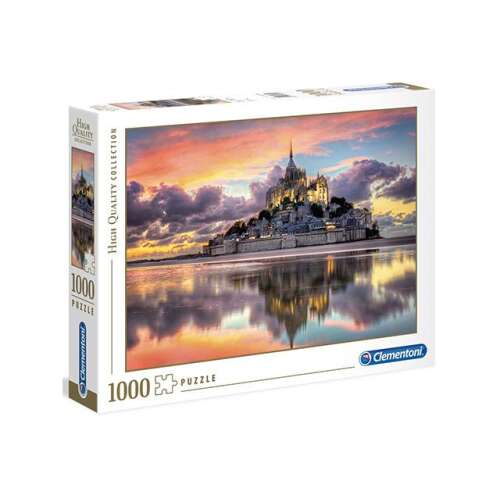 Clementoni Mont-Saint-Michel Franciaország 1000 darabos puzzle doboz