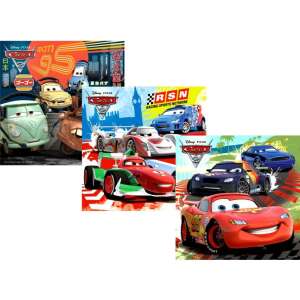 Ravensburger Cars 2 Puzzle mit 3x49 Teilen, mit Lightning McQueen, Mater und anderen Charakteren aus dem Film - Ravensburger Puzzle