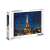 Clementoni Paris 2000 Teile Puzzle, mit dem Eiffelturm bei Nacht
