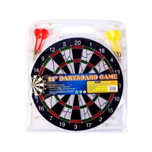 12 Zoll Dartboard Spiel mit 4 Dartpfeilen - Dartboard & Zubehör