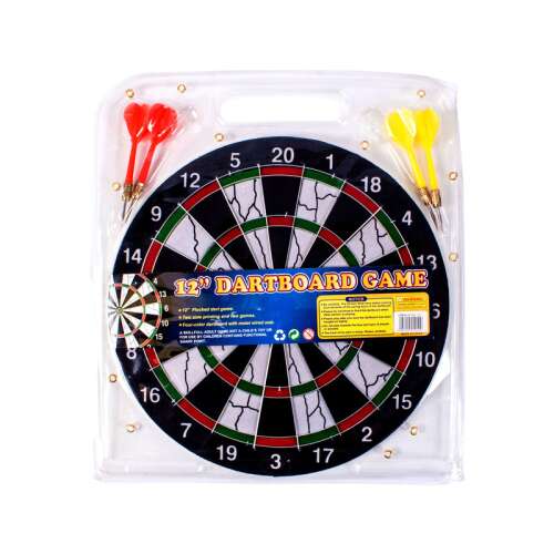 12 Zoll Dartboard Spiel mit 4 Dartpfeilen