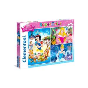 Clementoni: Disney hercegnők - 3 x 48 darabos puzzle