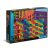 Clementoni Colorboom 500 darabos puzzle doboz színes házak mintával
