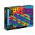 Clementoni Colorboom Collection Squares puzzle, 500 darabos, színes épület homlokzat