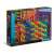 Puzzle Clementoni Colorboom Collection Squares, 500 piese, fațadă colorată a clădirii