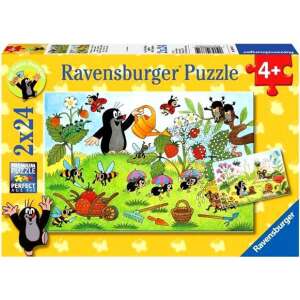 Ravensburger 2x24 darabos puzzle a Kisvakond mese szereplőivel - Ravensburger Puzzle