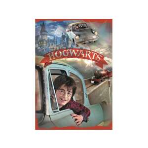 Clementoni Harry Potter Supercolor Puzzle mit 104 Teilen, Harry Potter im fliegenden Ford Anglia - Puzzle & Rätsel