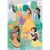 Disney Prinzessinnen Puzzle Bild - Belle, Rapunzel, Schneewittchen, Pocahontas, Mulan, Jasmin