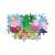 Peppa Pig Supercolor 2x20 dielikový puzzle, s piknikovou scénou s Peppa Pig a jej rodinou