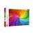 Trefl 1000-teiliges abstraktes Farbverlauf-Puzzle, Regenbogenfarben