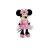 Disney Minnie Mouse Plush Toy, 25 cm, Pink Polka Dot Dress