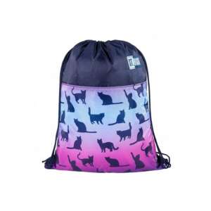 St.Right Night Cats Turnbeutel mit Katzenmuster, 43x34cm - Unipap