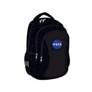 St.Right NASA Night Sky BP26 iskolatáska, fekete, NASA logóval, 15 inches - Unipap