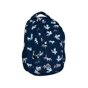 St.Right Holo Unicorns BP26 iskolatáska, 15 inches, kék unikornis mintával - Unipap