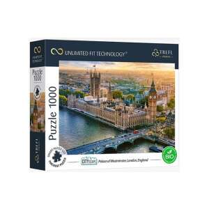 Puzzle Trefl cu 1000 de piese care prezintă Palatul Westminster din Londra, Anglia - Trefl Puzzle