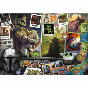 Puzzle Trefl Star Wars Grogu 1000 piese colaj - Puzzle 3D & Puzzle cu burete