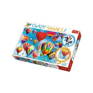 Puzzle Trefl 600 elementów, Szalone Kształty, Balony na Gorące Powietrze - Puzzle