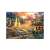 Trefl 6000 piece jigsaw puzzle, sunset harbor scene