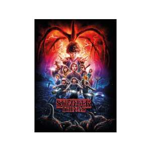 Stranger Things 2 Puzzle mit 1000 Teilen, mit den Hauptfiguren aus der Netflix-Serie - Clementoni Puzzle