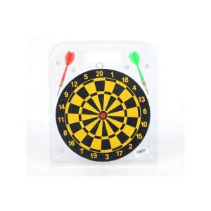 Fekete-sárga darts tábla 2 nyíllal, 23cm - Darts
