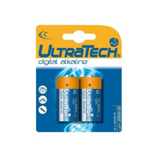 UltraTech Digital Alkaline LR14C Elem - 2 db
