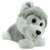Câine de pluș interactiv Husky Hafici culcat