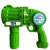 FruBlu Mega Bubble Blaster, green bubble gun with light up effect