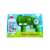 FruBlu Mega Bubble Shooter with bubble solution, green, light up effect