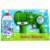 FruBlu Mega Bubble Shooter with bubble solution, green, light up effect