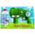 FruBlu Mega Bubble Shooter with bubble solution, green, light up effect