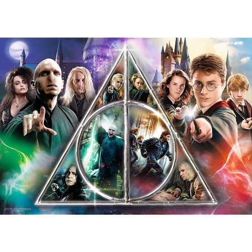 Harry Potter Halál ereklyéi 1000 darabos puzzle kirakott kép - Puzzle és kirakó