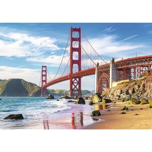 Zlatna vrata most, San Francisco 1000-dijelni puzzle - Trefl
