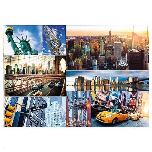 Trefl New York Collage Kirakós - 4000 db - 96x136 cm 148424697 - Trefl