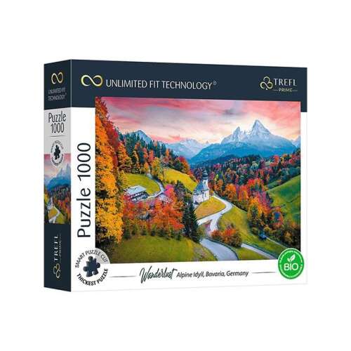 Trefl Prime UFT 1000 darabos kirakós, Alpok, Bajorország, Németország