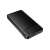 Maxlife TF-0022 10 000mAh power bank, fekete, ferde nézet