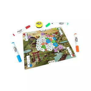 Joc de societate Combo Color cu markere și radieră pe fundal alb - Asmodee