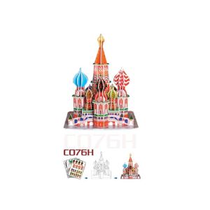 Puzzle 3D Catedrala Sfântul Vasile, Model clădire în miniatură - Puzzle 3D