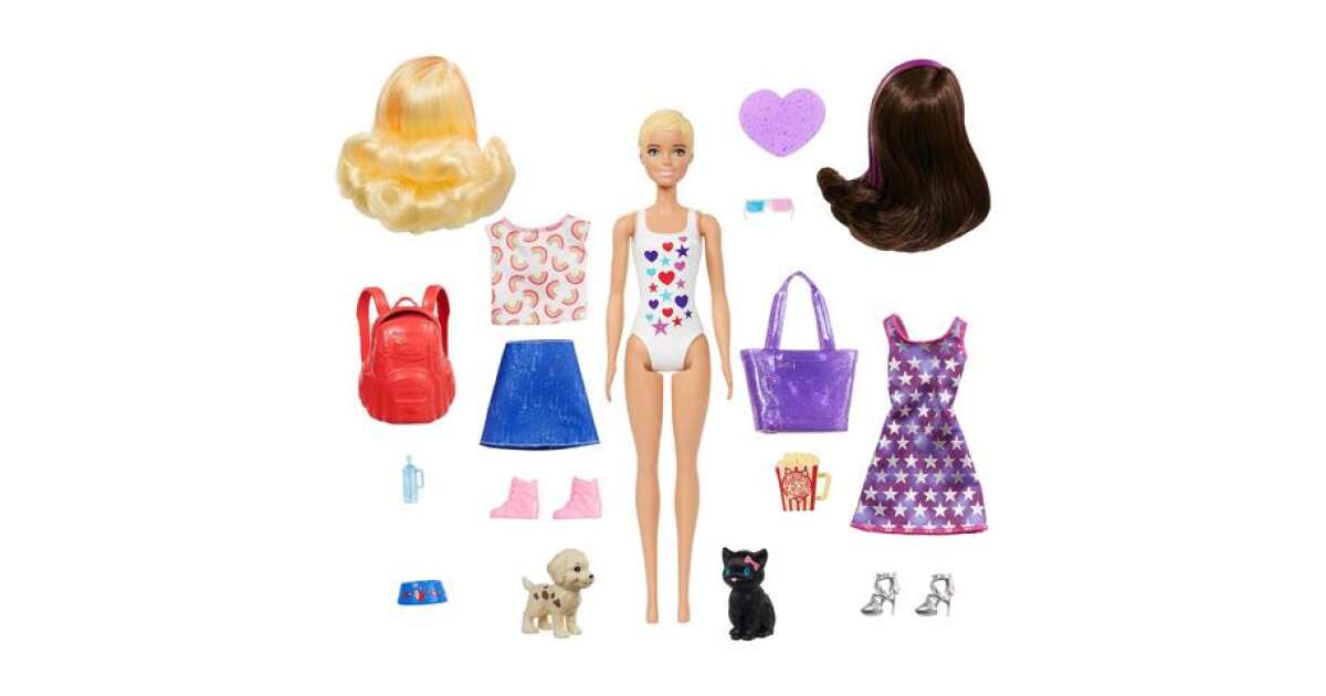 Barbie color reveal discount dog park movie night