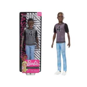 Barbie Fashionista fiú baba farmerban és pólóban - Mattel 84735174 