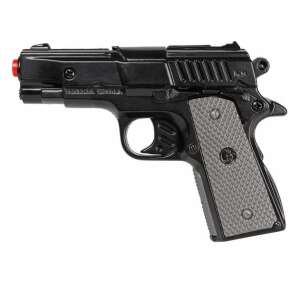 Pistol de jucărie Gohner Elite Patronos, negru, vedere laterală - Arme de jucărie, gloante
