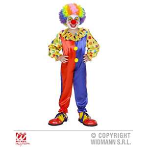 Vidám Bohóc Jelmez - Unisex - 116 cm