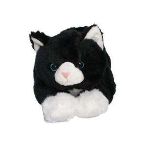 Czarno-biały pluszowy kot, 25cm - Nonbrand Plusz