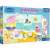 Peppa Pig Super Maxi double-sided 24 piece puzzle, 3 in 1 game, beach scene, partially assembled